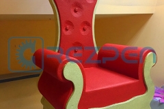 Кресло трона из пенопласта